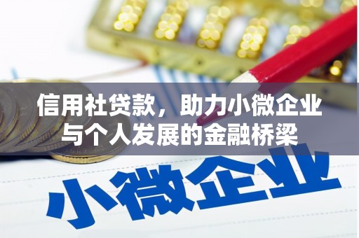 文圣信用社贷款，助力小微企业与个人发展的金融桥梁
