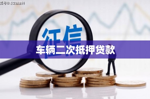 文圣车辆二次抵押贷款