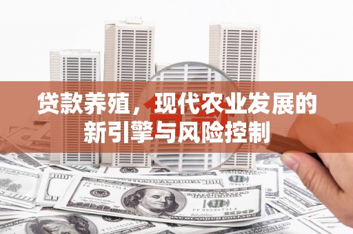 文圣贷款养殖，现代农业发展的新引擎与风险控制