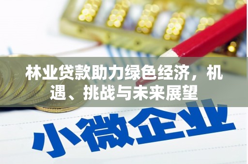 文圣林业贷款助力绿色经济，机遇、挑战与未来展望