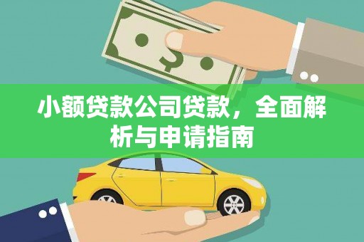 文圣小额贷款公司贷款，全面解析与申请指南