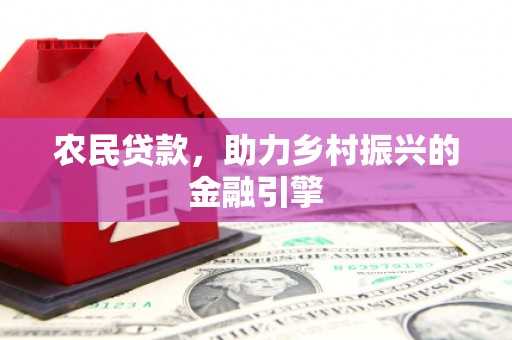 文圣农民贷款，助力乡村振兴的金融引擎