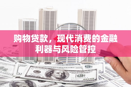 文圣购物贷款，现代消费的金融利器与风险管控