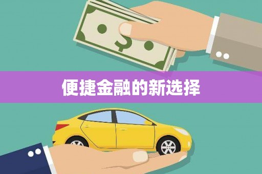 文圣便捷金融的新选择