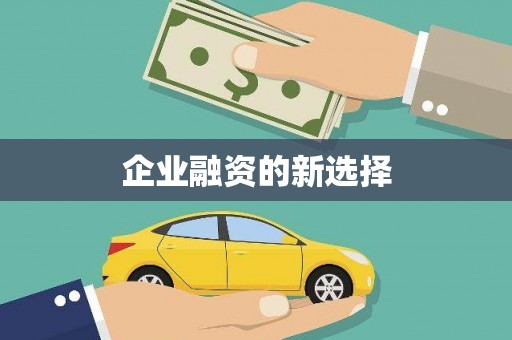 文圣企业融资的新选择