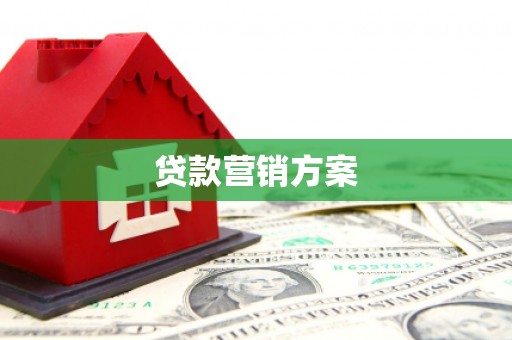 文圣贷款营销方案