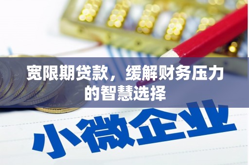 文圣宽限期贷款，缓解财务压力的智慧选择