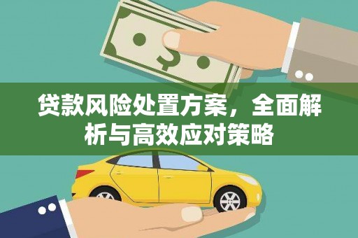 文圣贷款风险处置方案，全面解析与高效应对策略