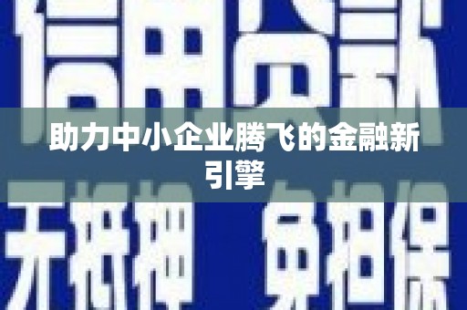文圣助力中小企业腾飞的金融新引擎