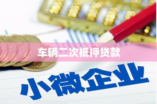 文圣车辆二次抵押贷款