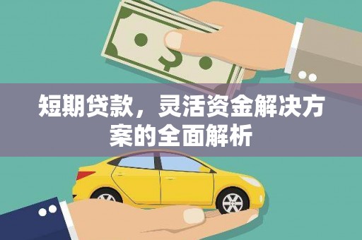 文圣短期贷款，灵活资金解决方案的全面解析