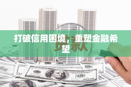文圣打破信用困境，重塑金融希望