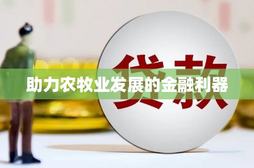 文圣助力农牧业发展的金融利器
