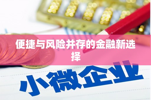 文圣便捷与风险并存的金融新选择