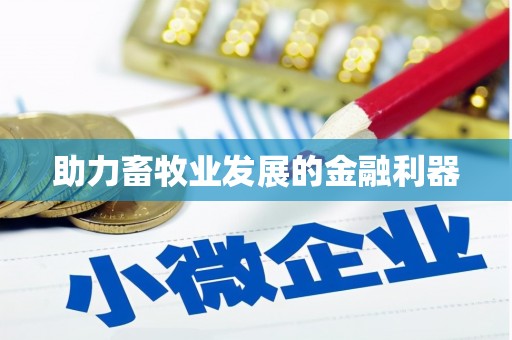 文圣助力畜牧业发展的金融利器