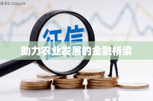 文圣助力农业发展的金融桥梁