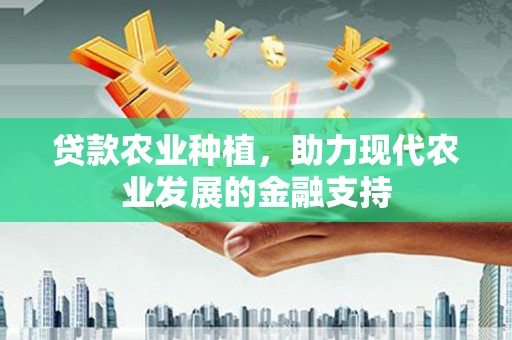 文圣贷款农业种植，助力现代农业发展的金融支持