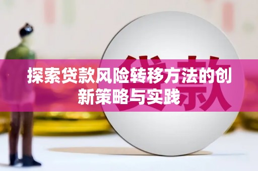 文圣探索贷款风险转移方法的创新策略与实践